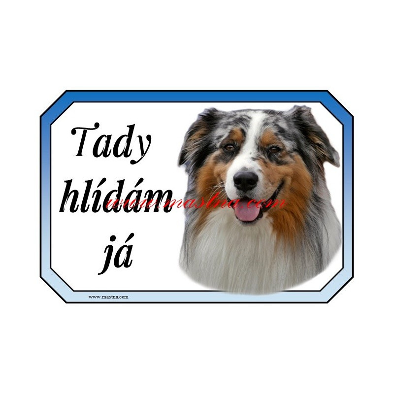 Tabulky australský ovčák