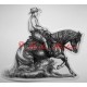 Samolepka kůň slide stop, quarter horse, western