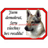 Cedulka československý vlčák