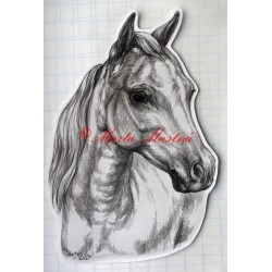 Samolepka minihorse, kůň, koně, pony