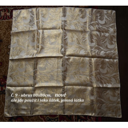 Ubrus nebo šátek zlatý