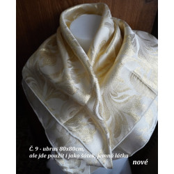 Ubrus nebo šátek zlatý