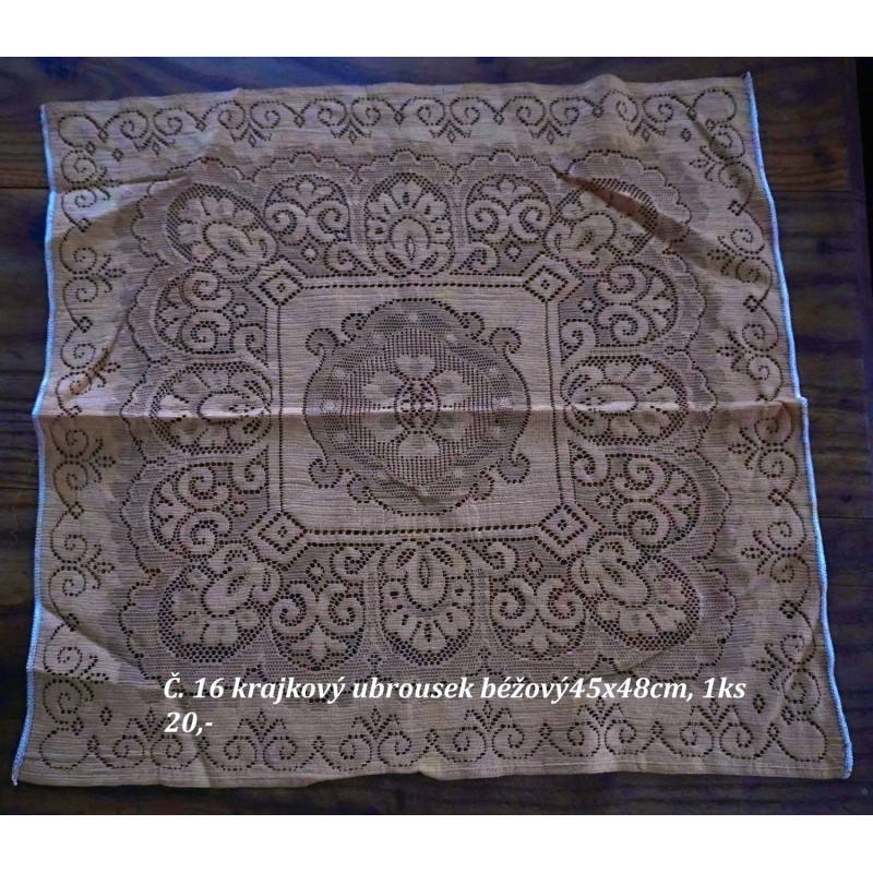 Krajkový ubrousek