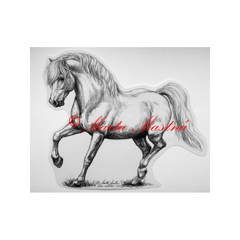 Samolepka kůň pony, velšpony