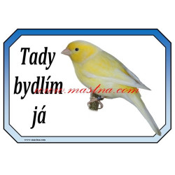 Cedulka kanárek