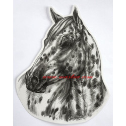 Samolepka appaloosa, kůň, koně, western