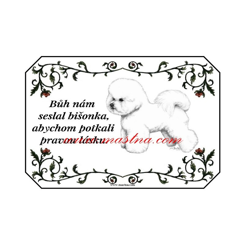 Cedulka bišon, bichon