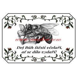 Tabulka včely, včela