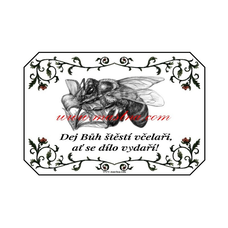 Tabulka včely, včela