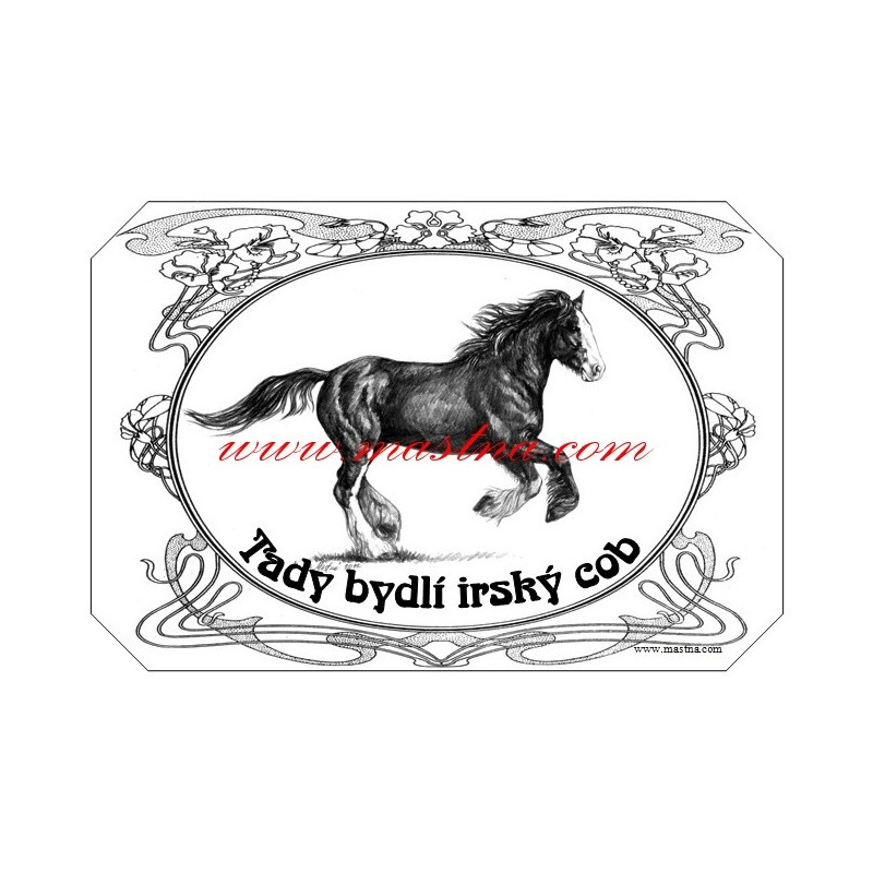 Tabulka irský cob, tinker, kůň, koně