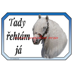 Cedulka chladnokrevník, kůň, koně