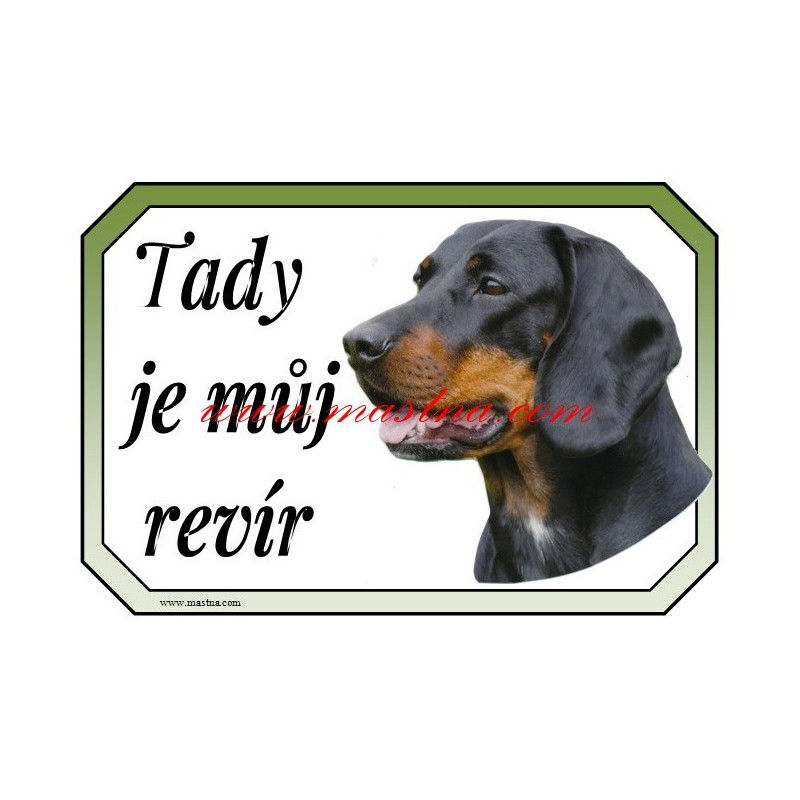 Cedulka polský honič