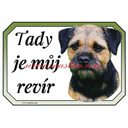 Cedulka border teriér