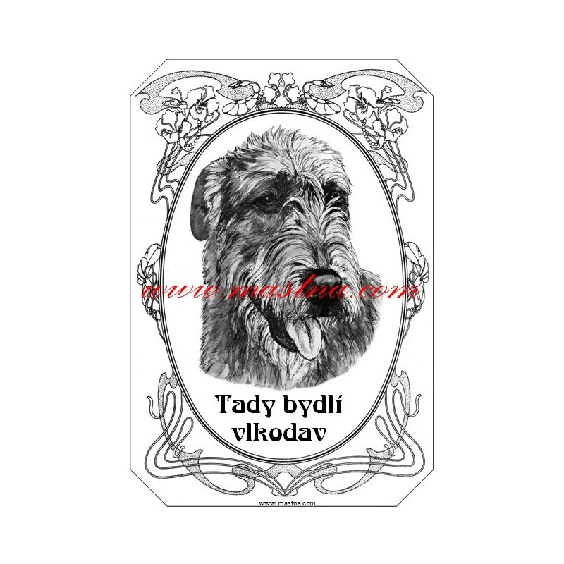Tabulka irský vlkodav