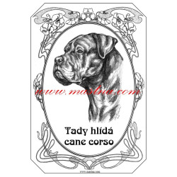 Tabulka cane corso