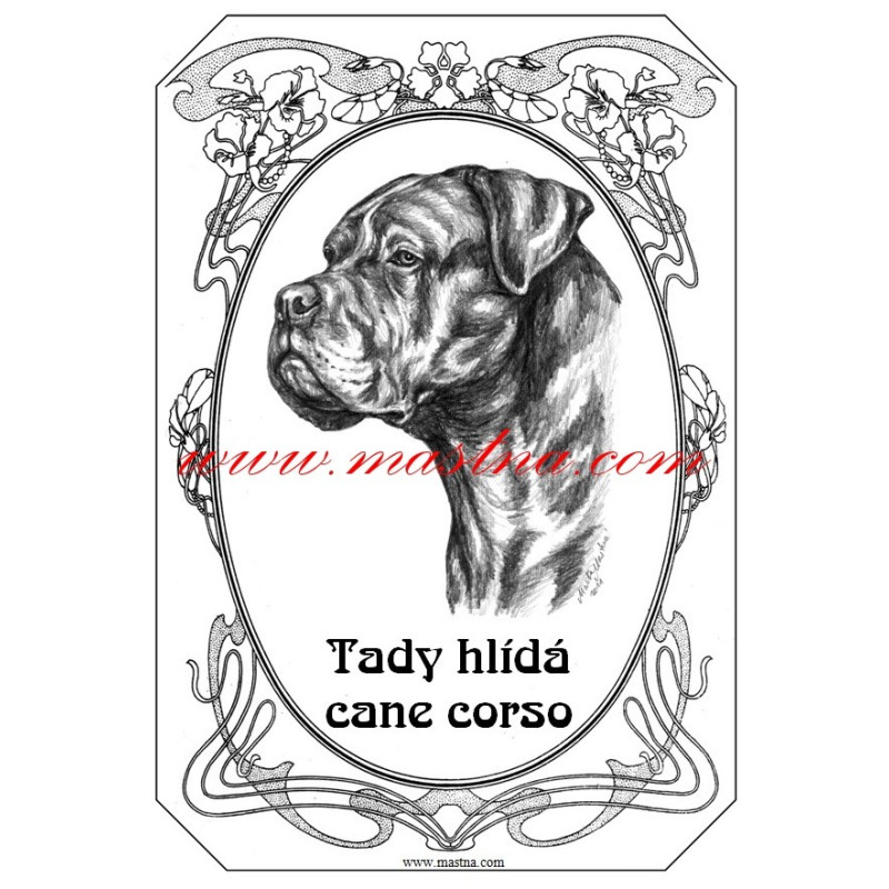 Tabulka cane corso