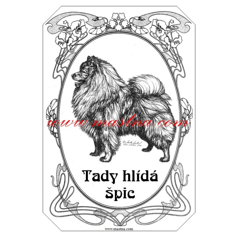 Tabulka německý špic