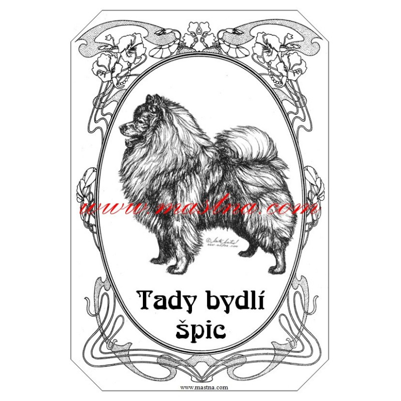 Tabulka německý špic