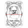Tabulka německý špic, pomeranian