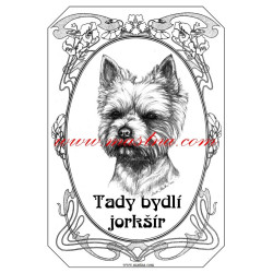 Tabulka jorkšír teriér