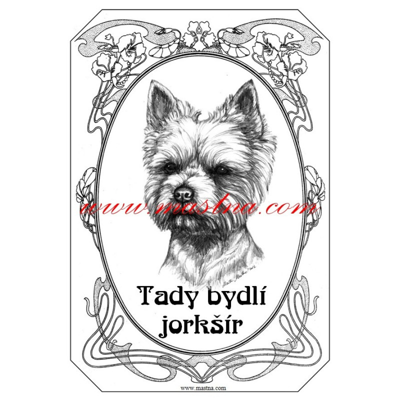 Tabulka jorkšír teriér