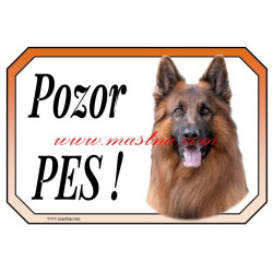 Cedulka německý ovčák