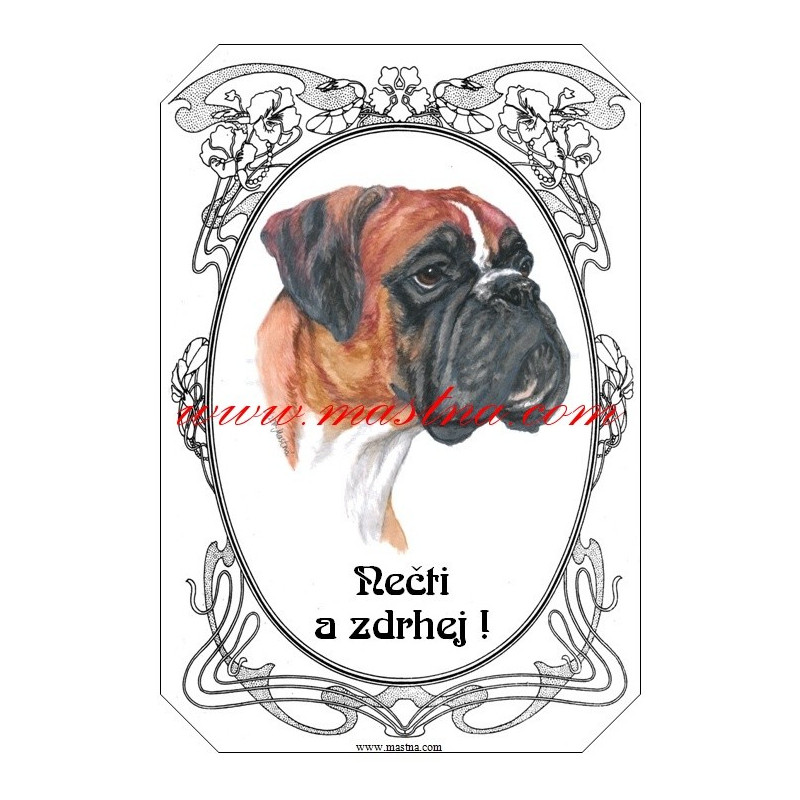 Tabulka německý boxer