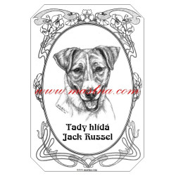 Tabulka Jack Russel teriér