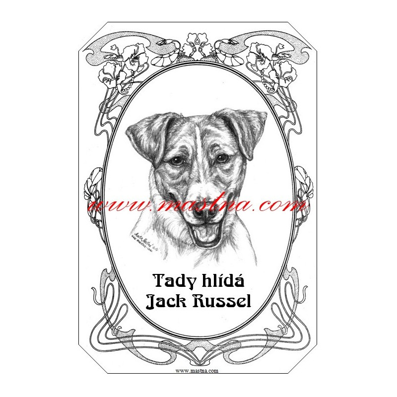Tabulka Jack Russel teriér