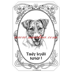 Tabulka Jack Russel teriér