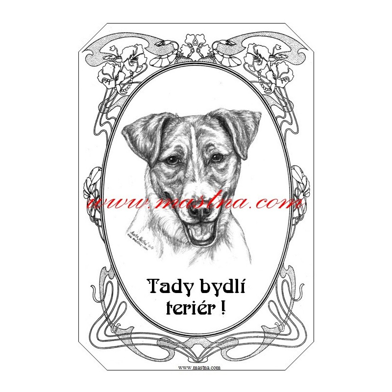 Tabulka Jack Russel teriér