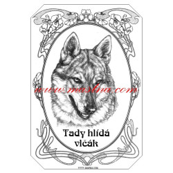 Tabulka československý vlčák