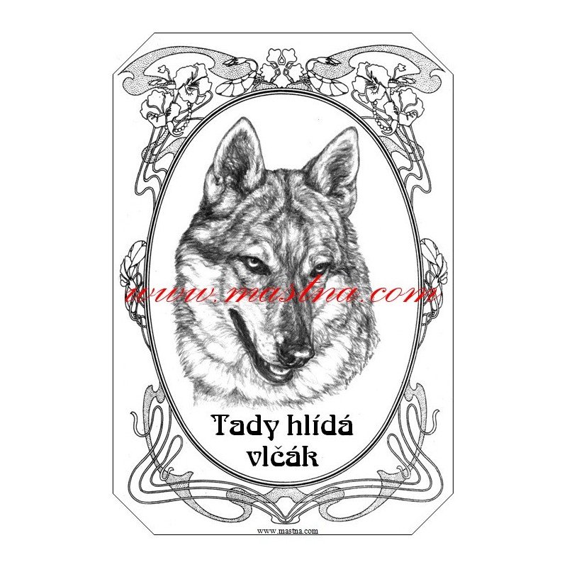 Tabulka československý vlčák