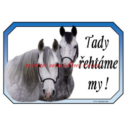 Cedulka shagya arab, kůň, koně