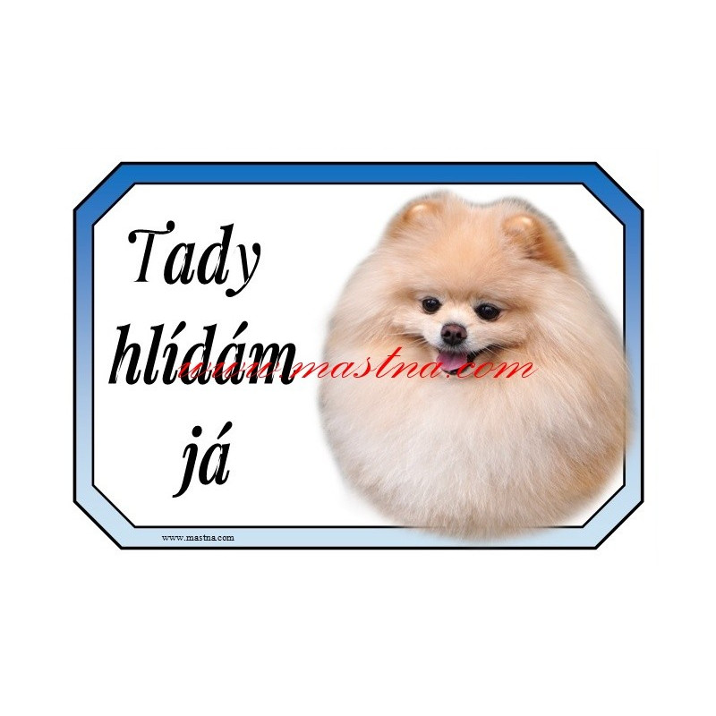 Cedulka pomeranian, špic