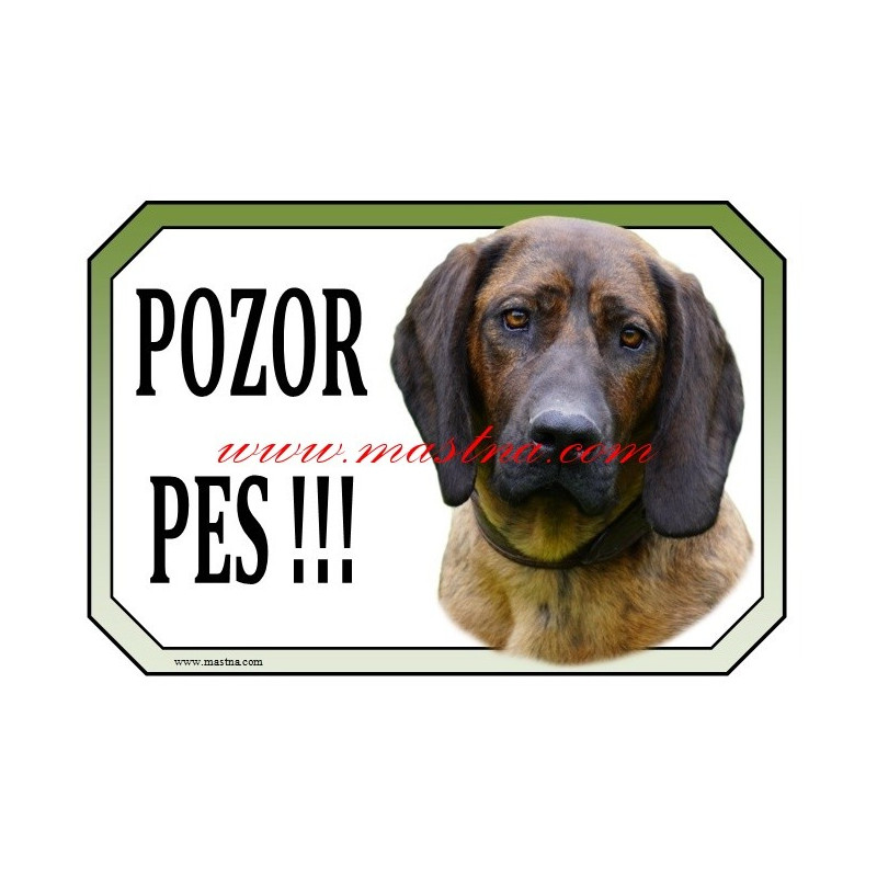 Cedulka barvář hannoverský