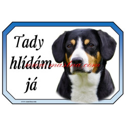 Cedulka entlebuch, entlebušský salašnický pes