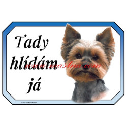 Cedulka jork, yorkshire terier