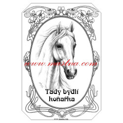 Tabulka koně, koňařka