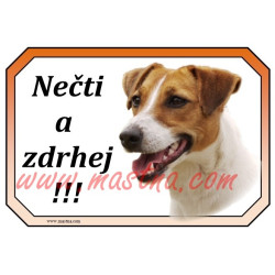 Cedulka Jack Russel terier