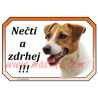 Cedulka Jack Russel terier