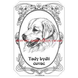 Tabulka slovenský čuvač