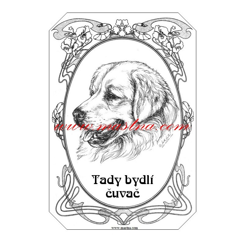 Tabulka slovenský čuvač