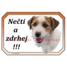 Cedulka Jack Russel teriér