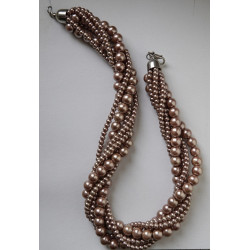 Perlové vřeteno šampaň