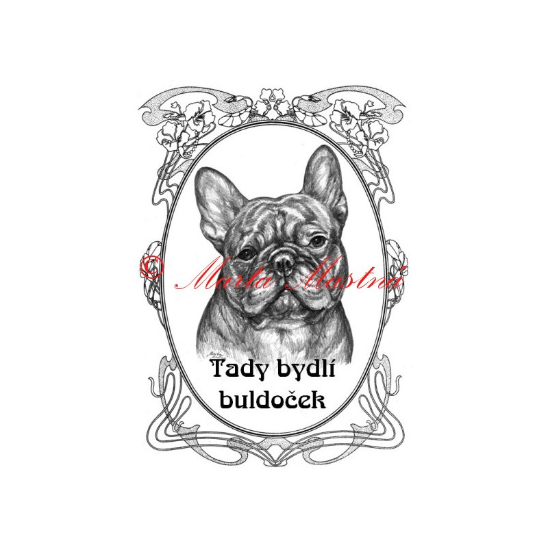 Tabulka francouzský buldoček