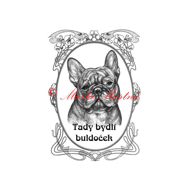 Tabulka francouzský buldoček