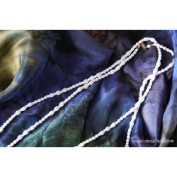 Jemné skleněné korálky - Jablonec