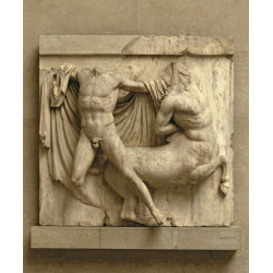 Vítězství nad kentaurem - jablonecké sklo