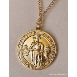 Medailon podle staré mince - Jablonec